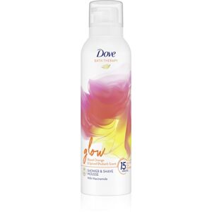 Dove Bath Therapy Glow sprchová pěna Blood Orange & Rhubarb 200 ml