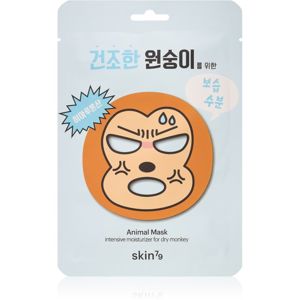 Skin79 Animal For Dry Monkey plátýnková maska s vysoce hydratačním a vyživujícím účinkem 23 g