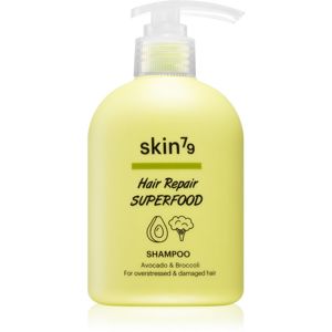 Skin79 Hair Repair Superfood Avocado & Broccoli posilující šampon pro poškozené vlasy 230 ml