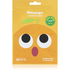 Skin79 Real Fruit Orange rozjasňující plátýnková maska 23 ml