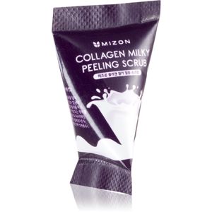 Mizon Collagen Milky Peeling Scrub pleťový peeling s kolagenem