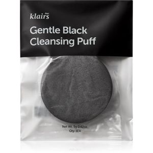 Klairs Gentle Black Cleansing Puff čisticí houbička na obličej