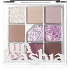 Unleashia Glitterpedia Eye Palette paletka očních stínů odstín All of Lavender Fog 6,6 g