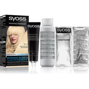 Syoss Intensive Blond odbarvovač pro zesvětlení vlasů odstín 13-0 Ultra Lightener