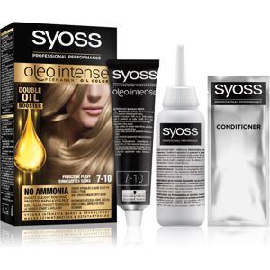 Syoss Oleo Intense permanentní barva na vlasy s olejem odstín 7-10 Natural Blond 1 ks