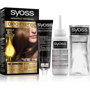 Syoss Oleo Intense permanentní barva na vlasy s olejem odstín 5-86 Sweet Brown 1 ks