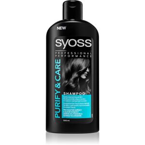 Syoss Purify & Care šampon pro mastnou vlasovou pokožku a suché konečky 500 ml