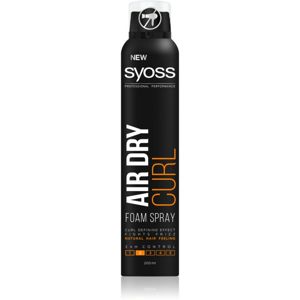 Syoss Air Dry Curl pěna ve spreji pro kudrnaté vlasy 200 ml