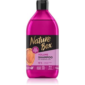 Nature Box Almond objemový šampon pro hustotu vlasů 385 ml