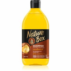 Nature Box Macadamia Oil vyživující šampon 385 ml
