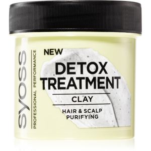 Syoss Detox Treatment jílová maska na vlasy a vlasovou pokožku 200 ml