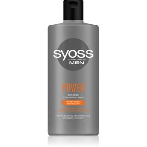 Syoss Men Power & Strength posilující šampon s kofeinem 440 ml