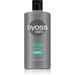 Syoss Men Volume šampon pro objem jemných vlasů pro muže 440 ml