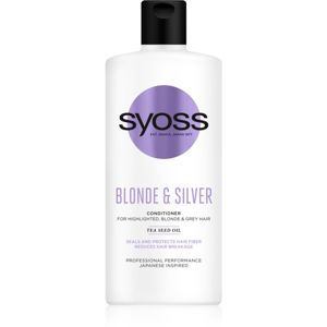 Syoss Blonde & Silver kondicionér pro blond a šedivé vlasy 440 ml
