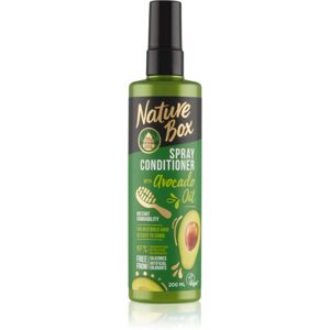 Nature Box Avocado Oil regenerační balzám pro poškozené vlasy ve spreji 200 ml