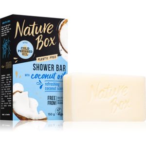 Nature Box Shower Bar Coconut Oil čisticí tuhé mýdlo 150 g