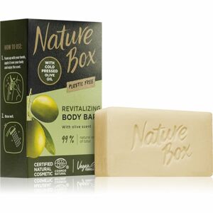 Nature Box Olive Oil čisticí tuhé mýdlo na tělo 100 g
