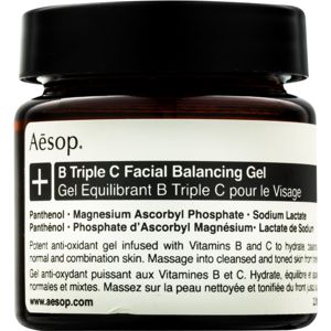 Aēsop B Triple C Facila Balancing Gel antioxidační pleťový gel s vitamíny 60 ml