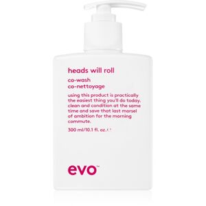 EVO Heads Will Roll Co-Wash šampon a kondicionér 2 v 1 pro vlnité a kudrnaté vlasy 300 ml