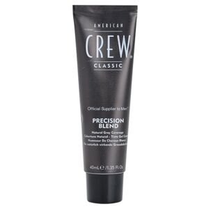 American Crew Classic Precision Blend barva na vlasy pro šedivé vlasy odstín 4-5 Medium Natural 3x40 ml