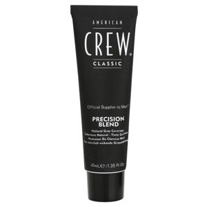 American Crew Classic Precision Blend barva na vlasy pro šedivé vlasy odstín 5-6 Medium Ash 3x40 ml