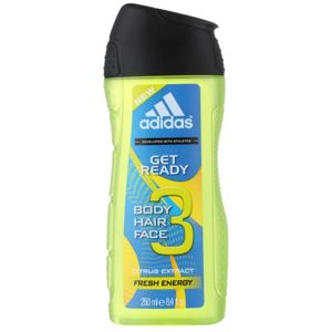 Adidas Get Ready! sprchový gel 3 v 1 pro muže 250 ml