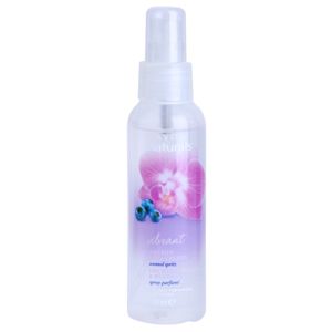 Avon Naturals Care Vibrant Orchid & Blueberry tělový sprej s orchidejí a borůvkou 100 ml