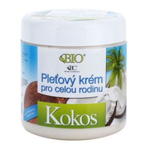 Bione Cosmetics Coconut pleťový krém pro celou rodinu s kokosem 260 ml