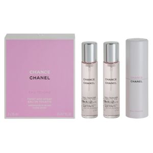 Chanel Chance Eau Tendre toaletní voda pro ženy 3 x 20 ml
