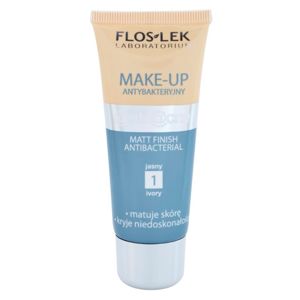 FlosLek Laboratorium Anti Acne matující make-up pro mastnou pleť se sklonem k akné odstín 1 Ivory 30 ml