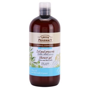 Green Pharmacy Body Care Olive & Rice Milk sprchový gel 500 ml
