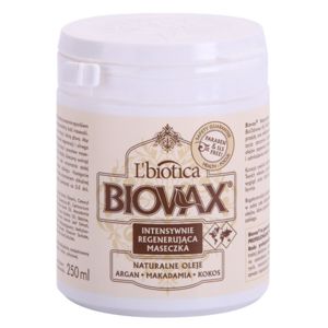 L’biotica Biovax Natural Oil revitalizační maska pro dokonalý vzhled vlasů 250 ml