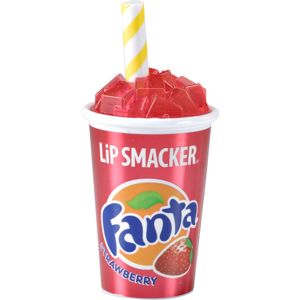 Lip Smacker Fanta Strawberry stylový balzám na rty v kelímku příchuť Strawberry 7.4 g