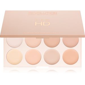 Makeup Revolution Pro HD Camouflage paleta korektorů odstín Light 10 g