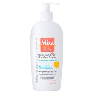 MIXA Baby sprchový gel a šampon 2 v 1 pro děti 250 ml
