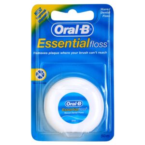 Oral B Essential Floss voskovaná dentální nit 50 m