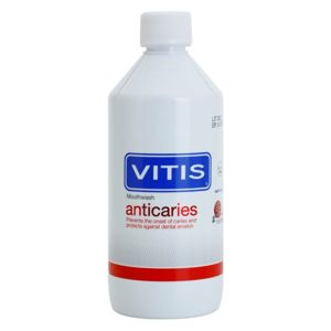 Vitis Anticaries ústní voda proti zubnímu kazu příchuť Mint 500 ml