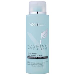 Yonelle Yoshino Pure&Care esenciální zklidňující tonikum pro citlivou a zarudlou pleť 400 ml